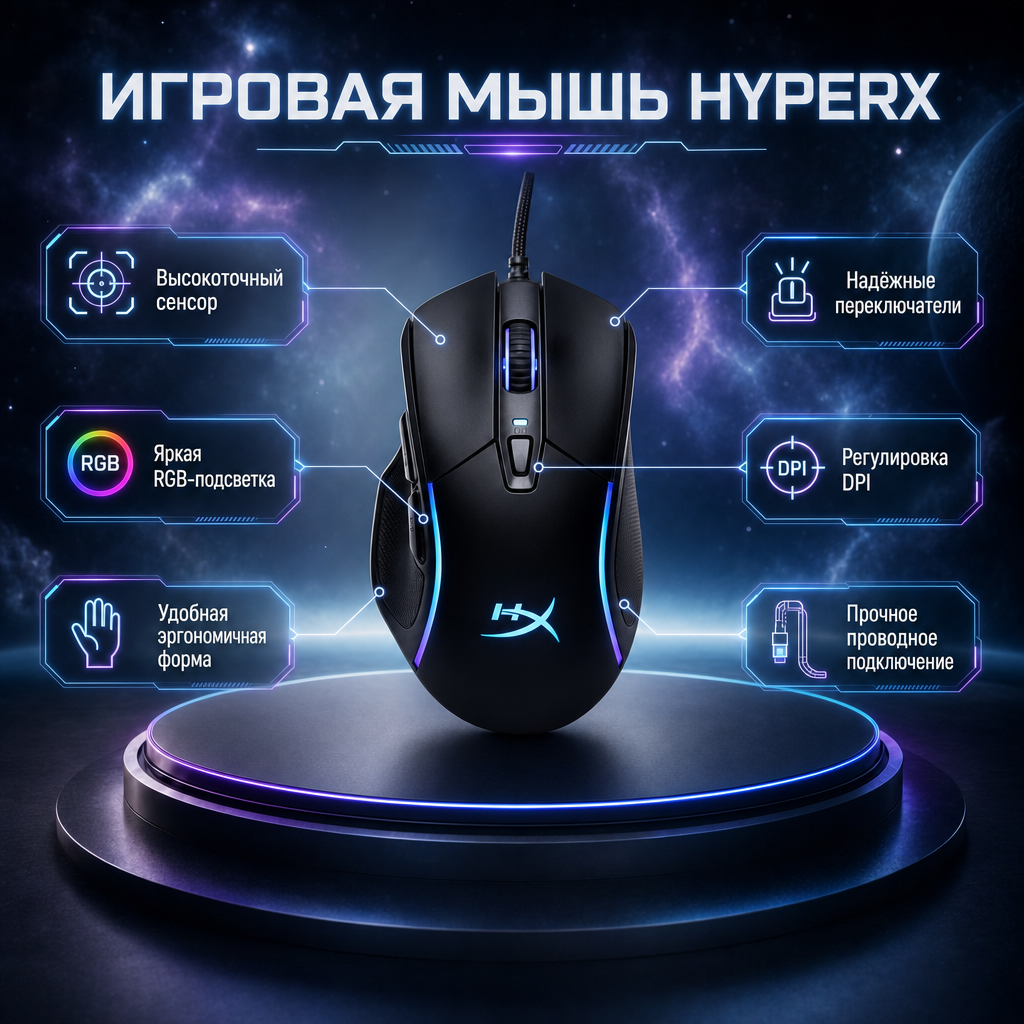 Игровая мышь Хаперикс