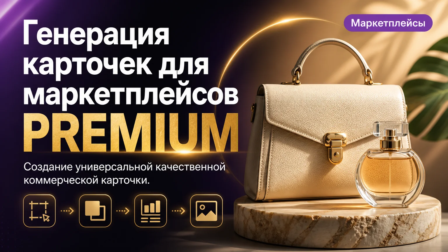 Генерация карточек для маркетплейсов PREMIUM